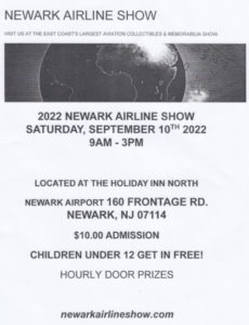 NEWARK AIRLINE SHOW @ Holiday Inn-Newark Airport