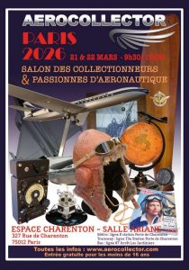 Aerocollector Paris 2026, Salon des Collectionneurs & Passiones D'Aeronautigue @ Espace Charenton - Salle Ariane