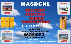 MASDCNL Military Aviation Slides Convention @ Sportcafé de Pathmoshal